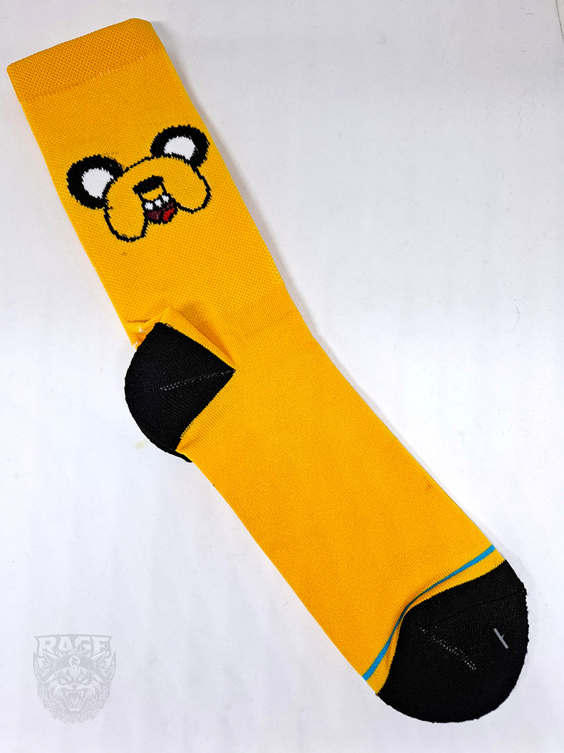 Calcetines de Jake el perro (amarillos) - Hora de Aventura