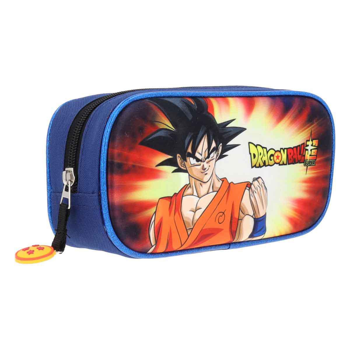 Set 3 en 1 Mochila Guerreros Saiyajin - Dragon Ball Super (Original)