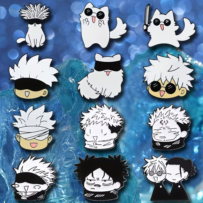 1x Pin Broche de Jujutsu Kaisen (Elige tu personaje)