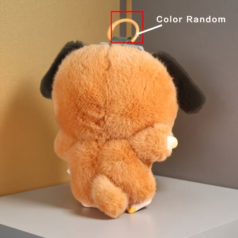 Kakashi y Pakkun chibi llavero de peluche Bag Charm estilo Labubu