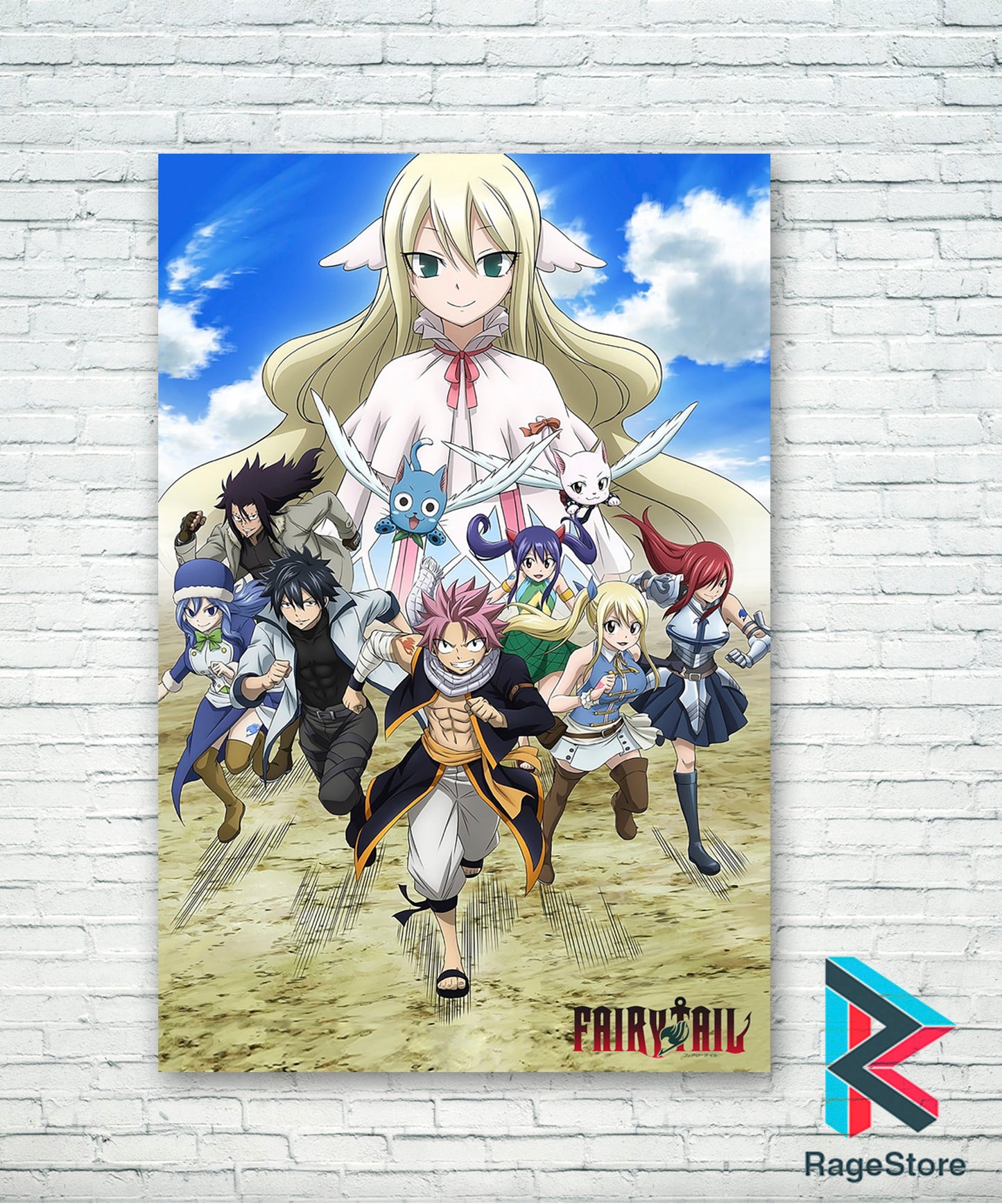 Póster Fairy Tail 18 (Papel Foto ó Metálico)
