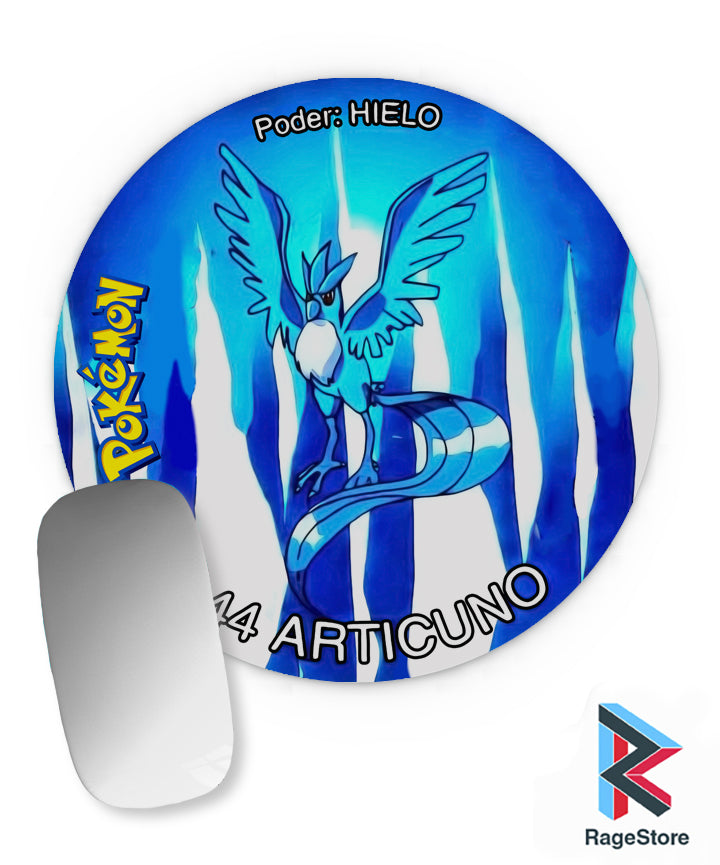 Mousepad Tazo Articuno - Pokemon v2