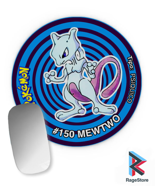 Mousepad Tazo Mewtwo - Pokemon v2