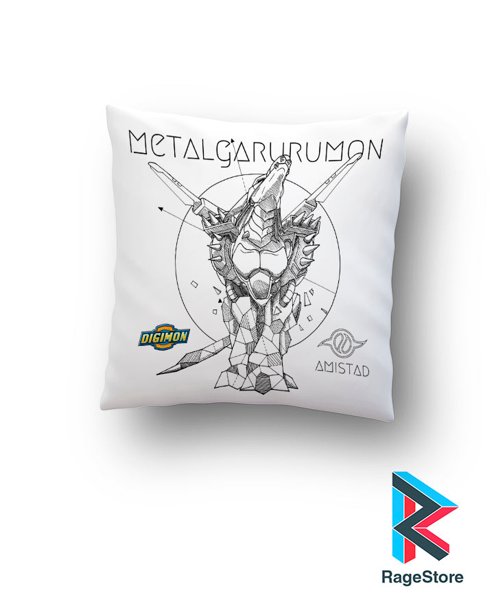 Almohada Two Ultimate Evolutions - Digimon