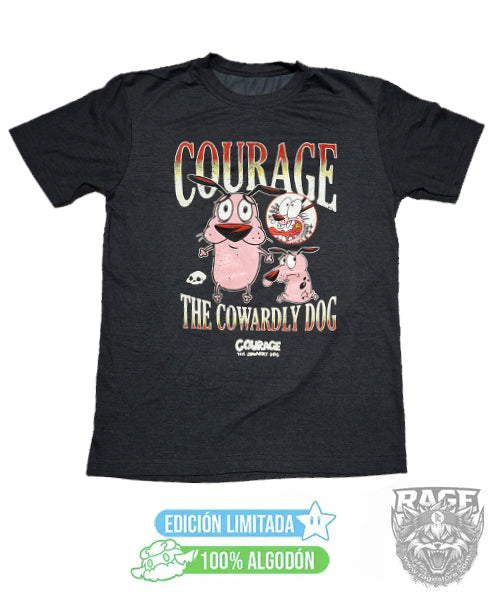 Coraje el perro cobarde 100% algodón – Rage store