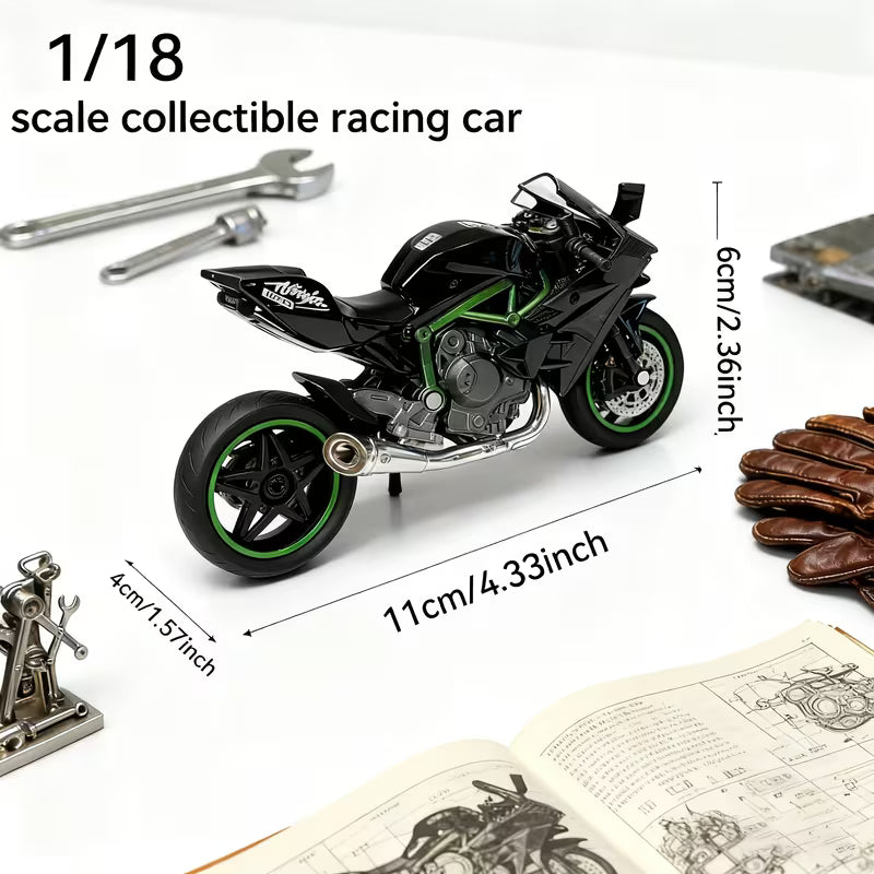 Moto Kawasaki Ninja H2R (Escala 1/18)