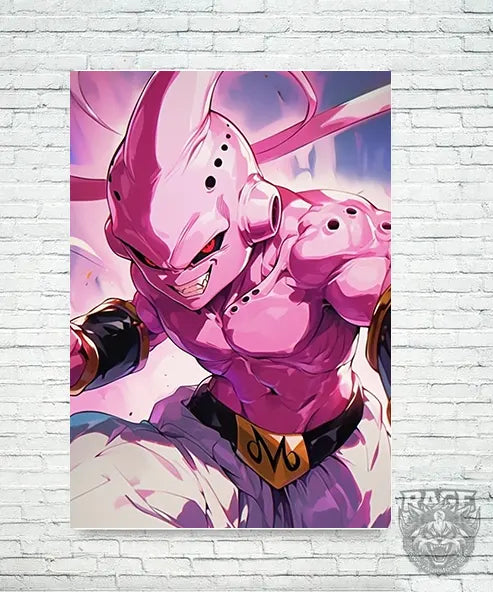 Póster Buu malvado (Papel Foto o Metálico)