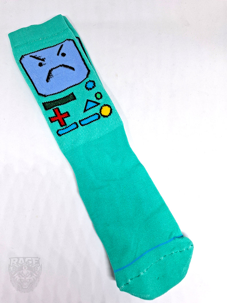 Calcetines de BMO (verdes) - Hora de Aventura