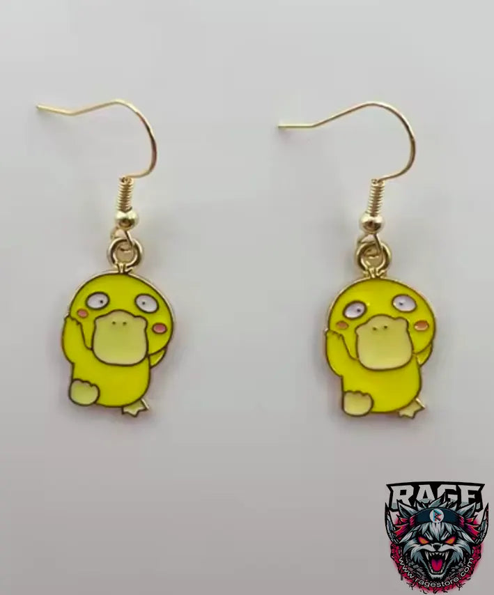2x Aretes de Psyduck confundido - Pokemon