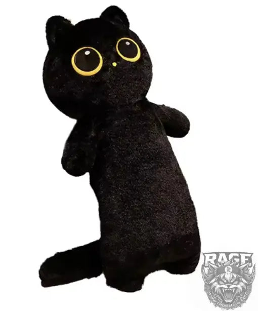 Peluche de Gato negro largo 60cm