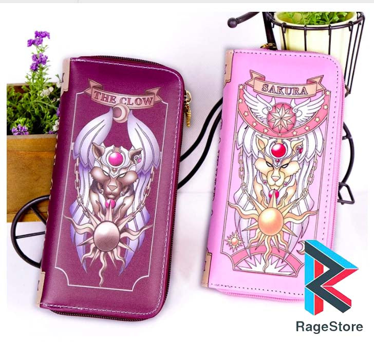 Billetera Sakura card captor (rosa)