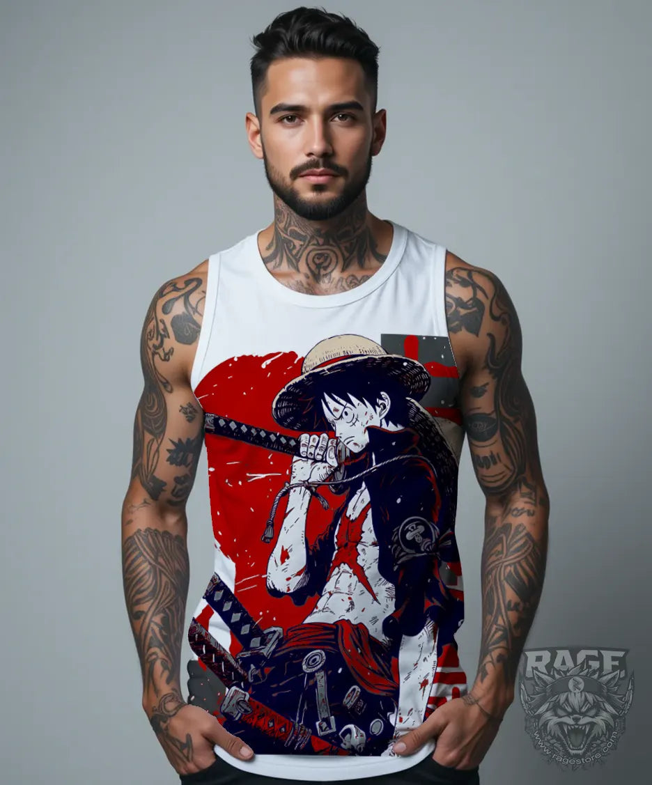 Camiseta Luffy Guerrero samurai - One Piece