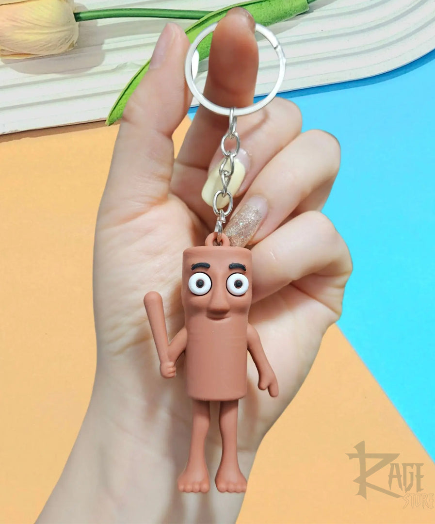 Llavero Acrílico Brainrot De Animales – Set De 8 Piezas Con Diseños Divertidos, Doble Cara, Regalo Original Para Niños Y Fans