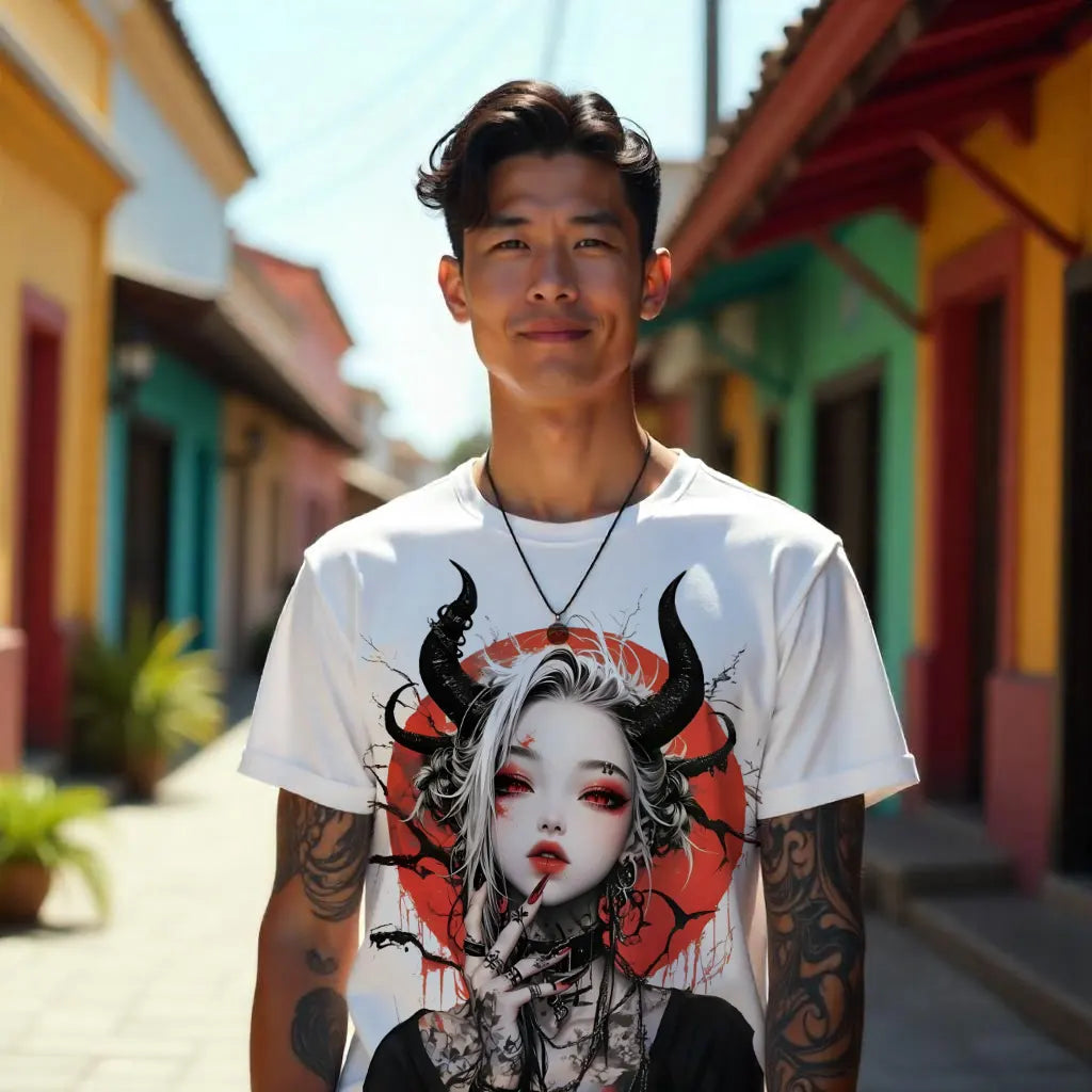 Súcubo japonesa goth (Playera o Blusa)