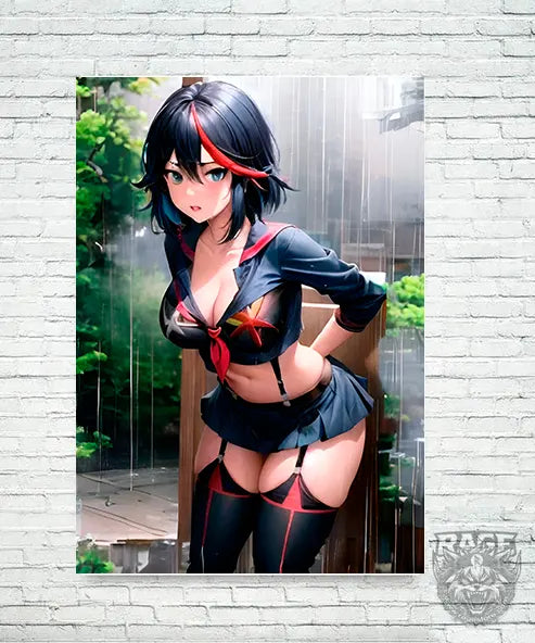 Póster Ryuko Matoi Kill La Kill (Papel Foto o Metálico)
