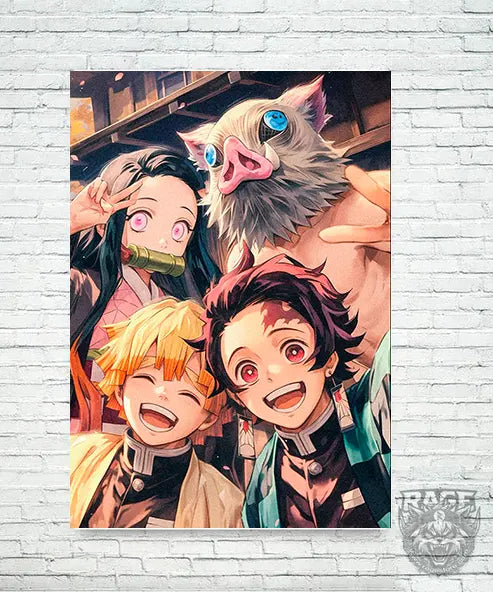 Póster Equipo Cazadores de Demonios (Papel Foto o Metálico)