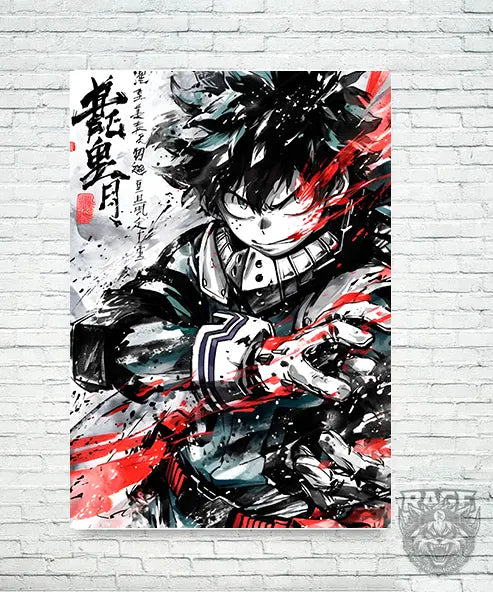 Póster Deku pintura (Papel Foto o Metálico)