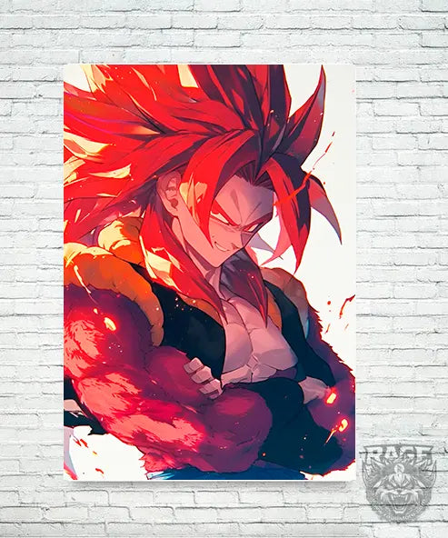 Póster Gogeta Super Saiyajin 4 (Papel Foto o Metálico)