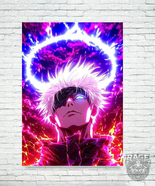 Póster Gojo God (Papel Foto o Metálico)