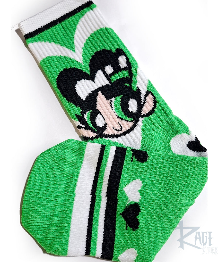 Calcetines de la Chicas Superpoderosas personajes (1 par)