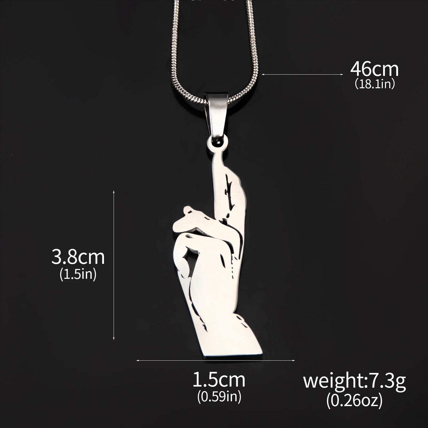 Collar Sello de mano real Gojo - Jujutsu Kaisen