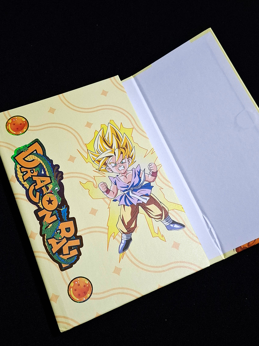 Cuaderno cosido de pasta dura Goku Super Saiyajin