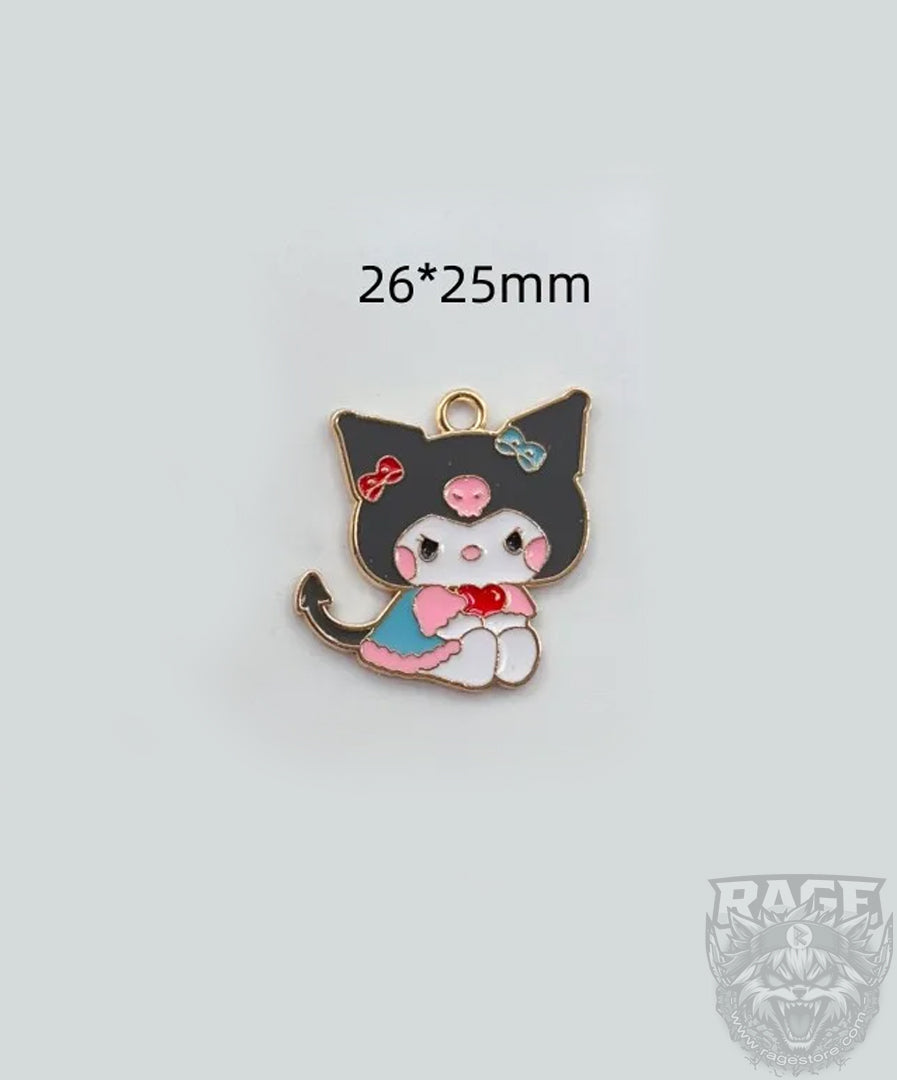 Dije Kuromi con vestido