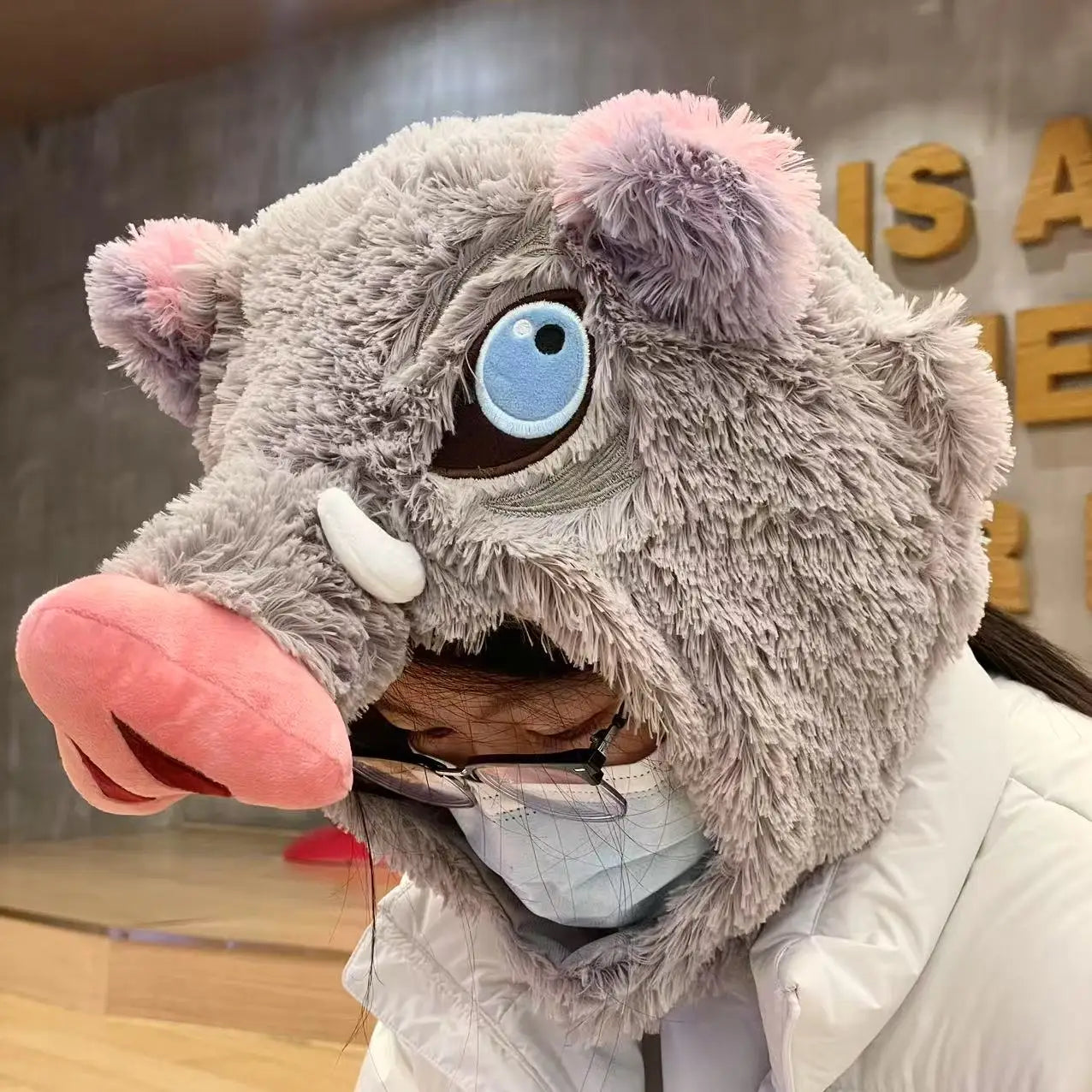 Gorro Inosuke peluche