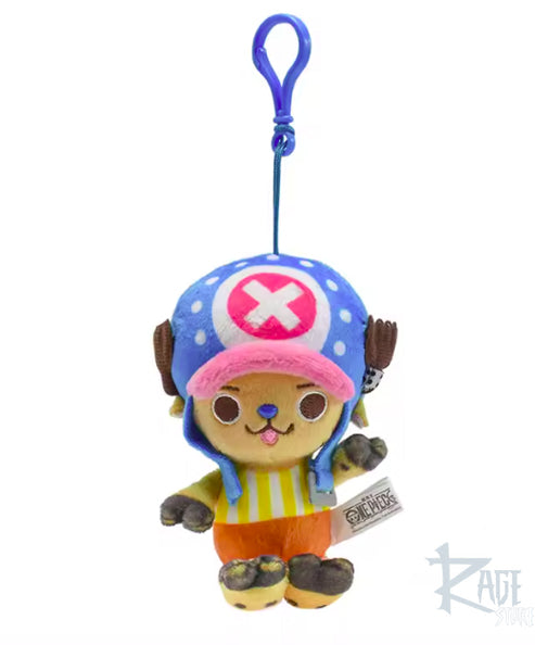 Chopper con casco Azul llavero de peluche Bag Charm - One Piece