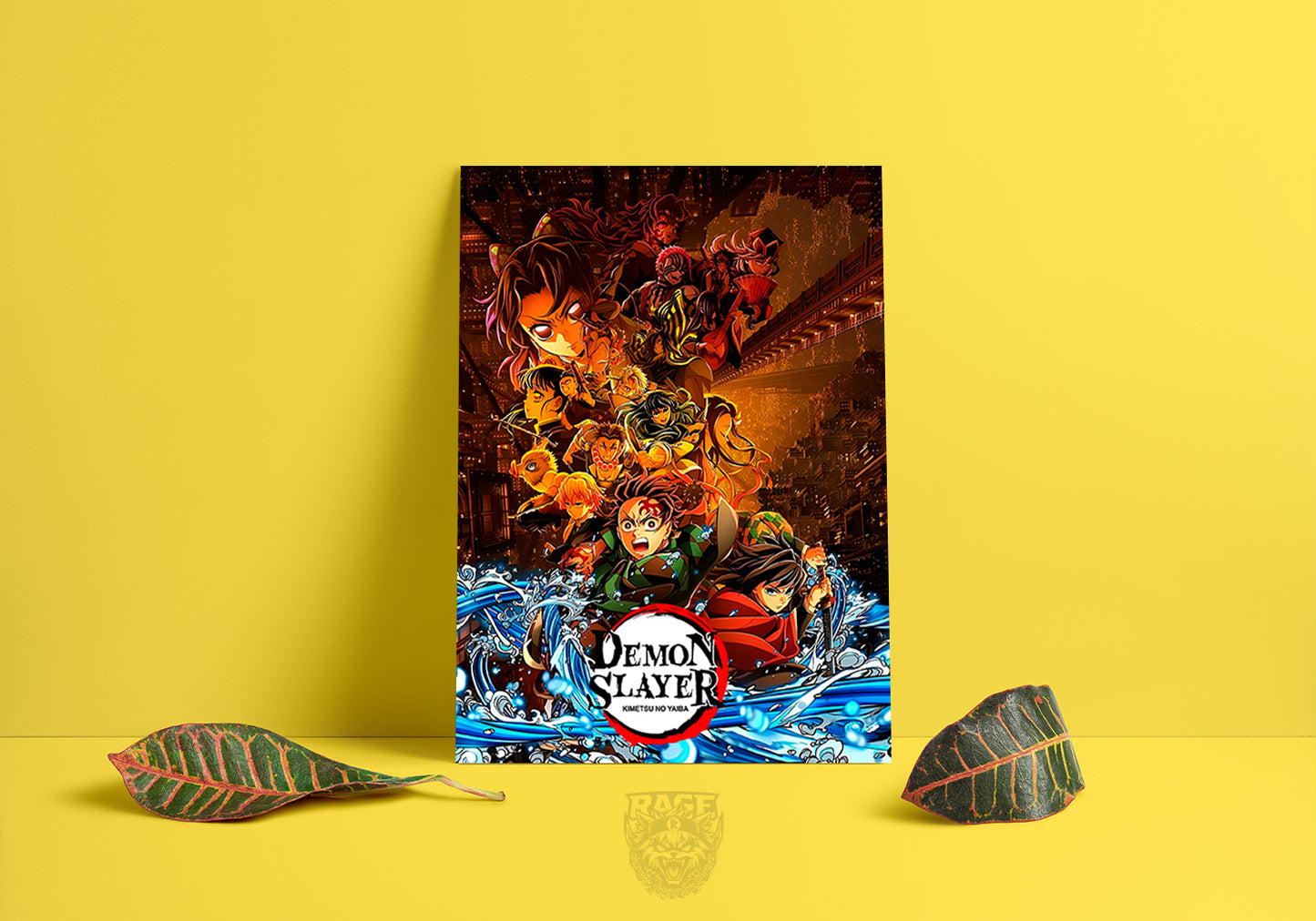 Póster Promocional Demon Slayer Septiembre 2025 - Kimetsu No Yaiba (Metálico 15x20 cm)