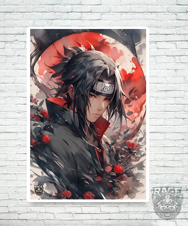 Póster Itachi o Sasuke? (Papel Foto o Metálico)