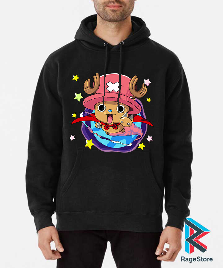 Hoodie negro Tony Tony Chopper - One Piece