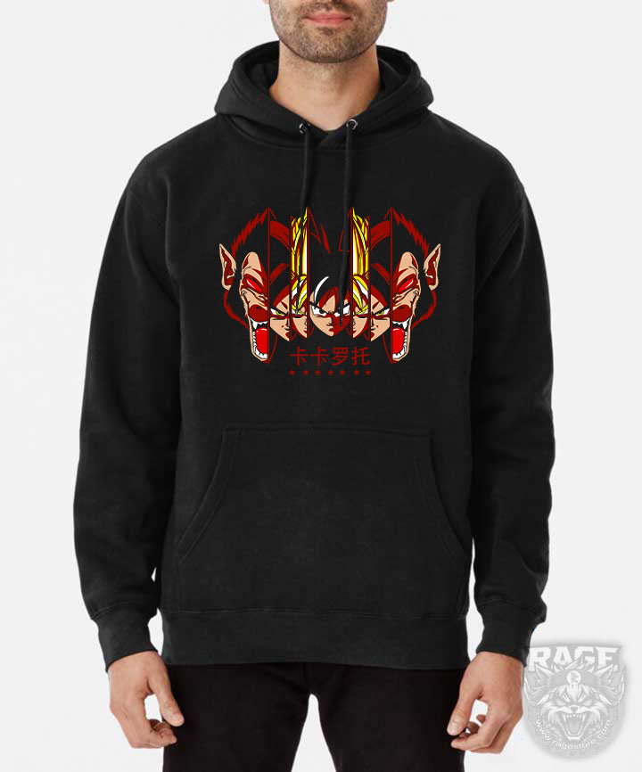 Hooodie negro Kakarotto evolución