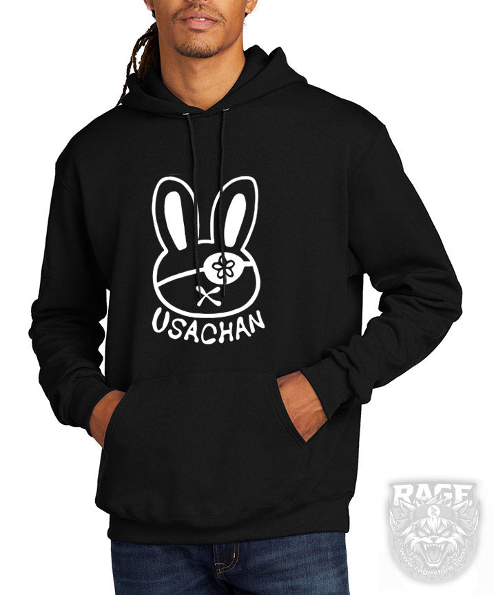 Hoodie negro Usachan