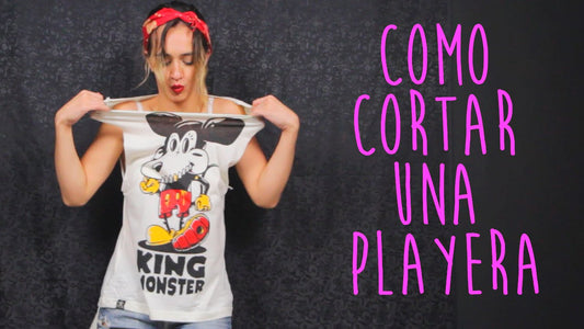 Convierte tus Playeras en blusas geniales