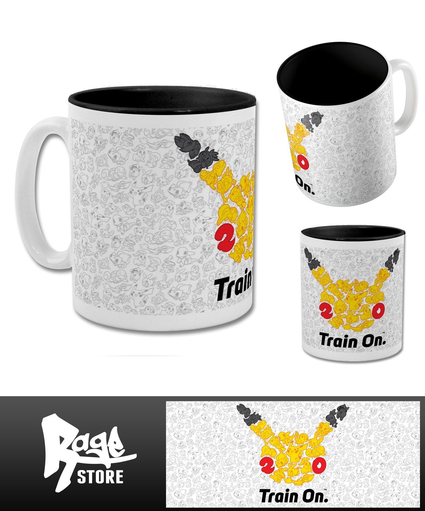 TAZA POKEMON 20 años