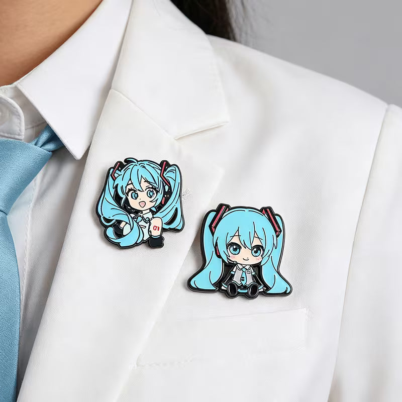 1x Pin de Hatsune Miku (Elige tu diseño)