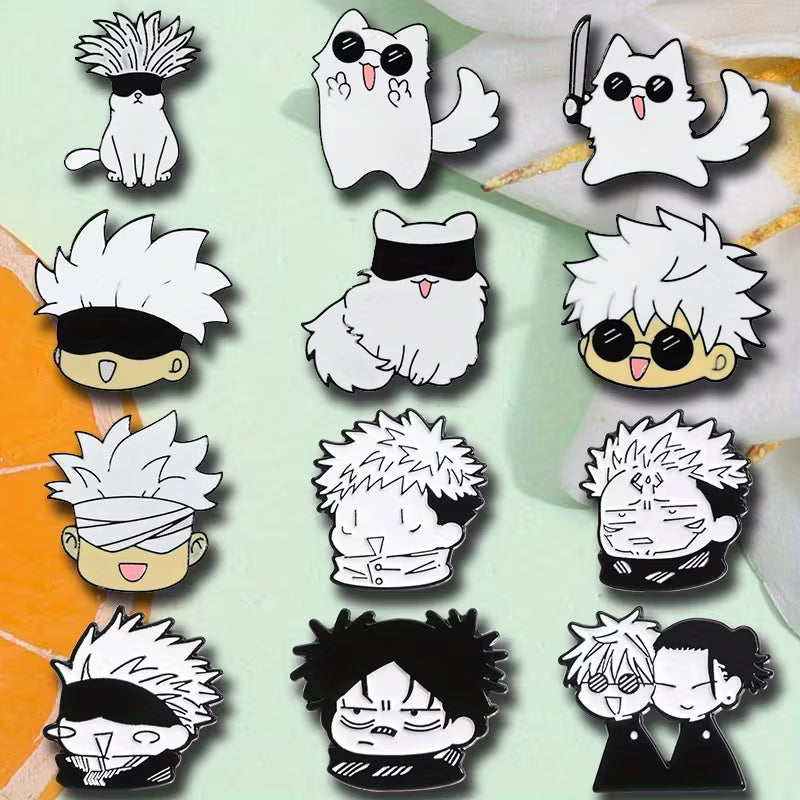 1x Pin Broche de Jujutsu Kaisen (Elige tu personaje)