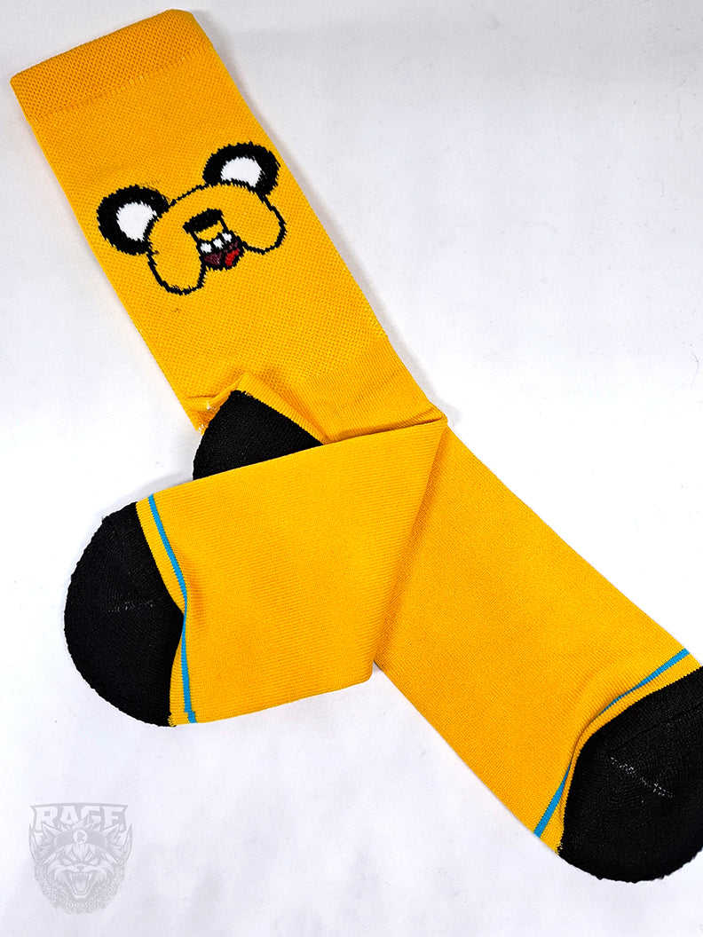 Calcetines de Jake el perro (amarillos) - Hora de Aventura