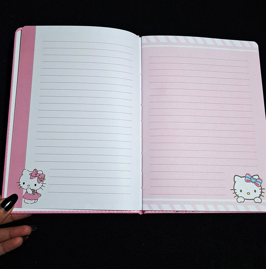 Cuaderno cosido de pasta dura Hello Kitty