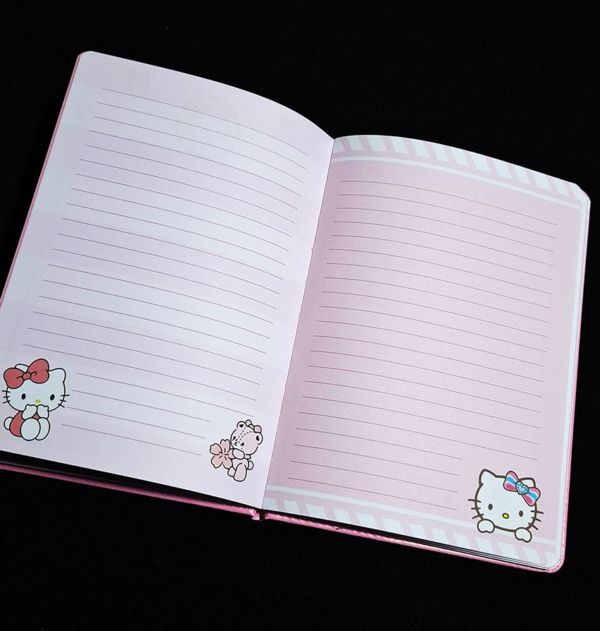 Cuaderno cosido de pasta dura Hello Kitty