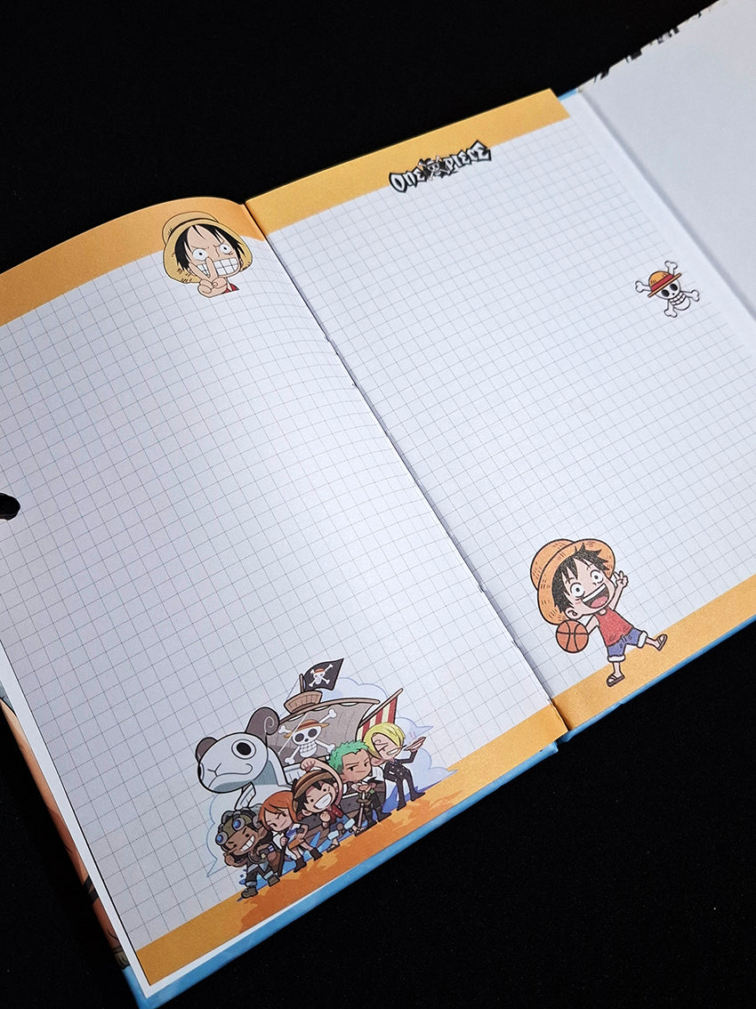 Cuaderno cosido de pasta dura One Piece Luffy