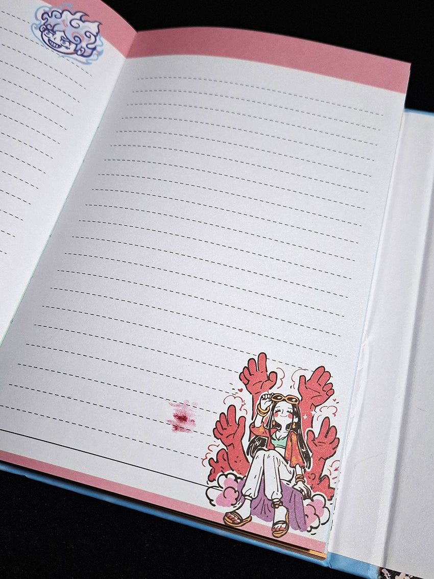 Cuaderno cosido de pasta dura One Piece Luffy