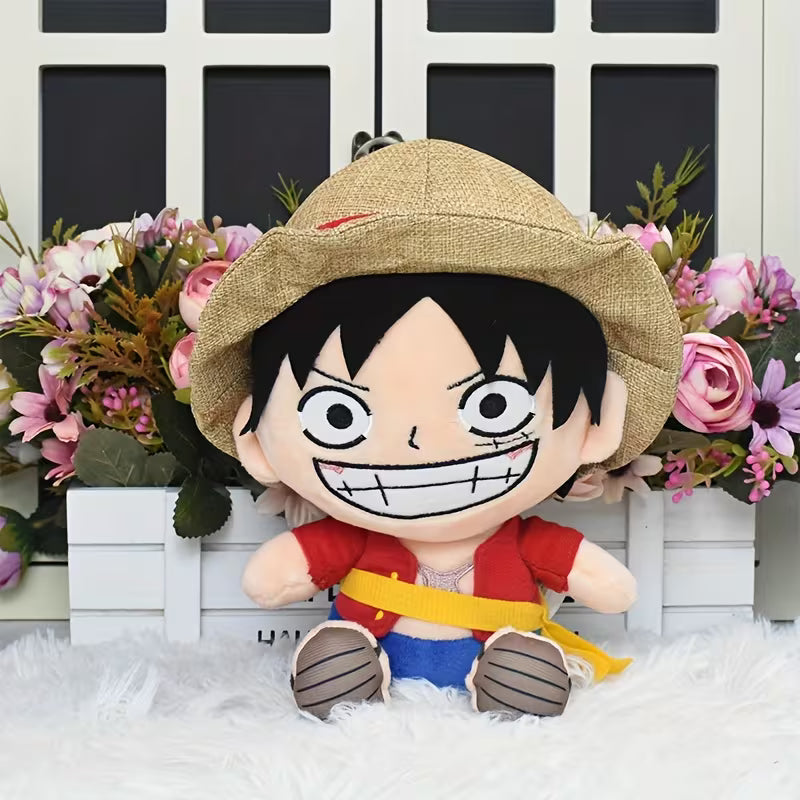 Peluche de Luffy chibi (20 cm) - One Piece