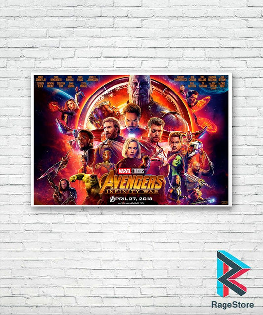 Poster Avengers IW "B"