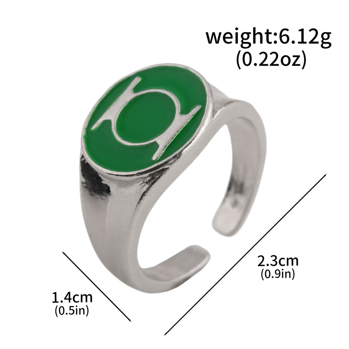 Anillo Linterna Verde retro