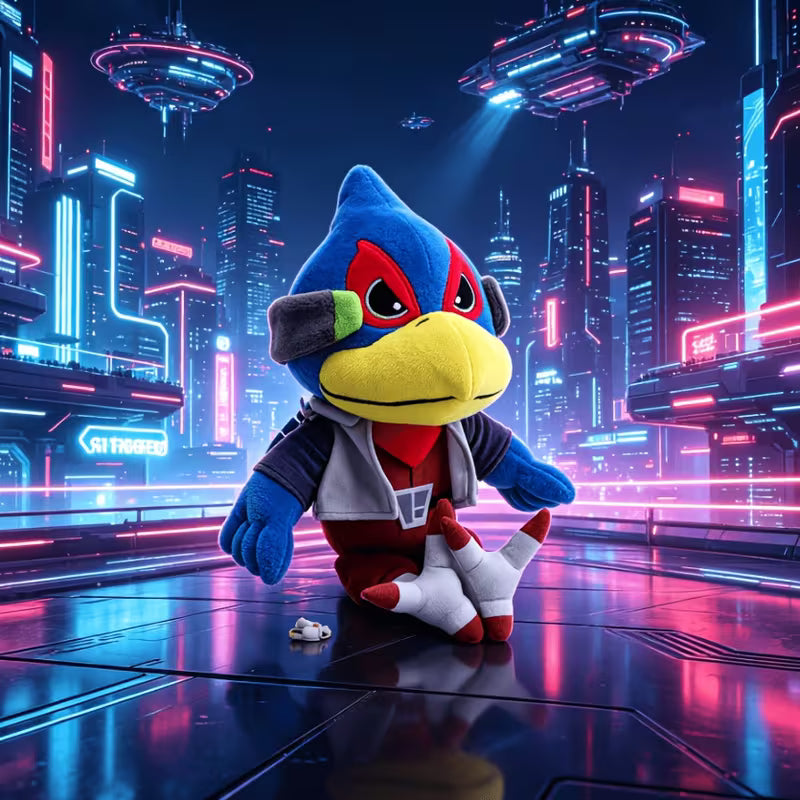 Peluche de Falco Lombardi (30 cm) - Star Fox