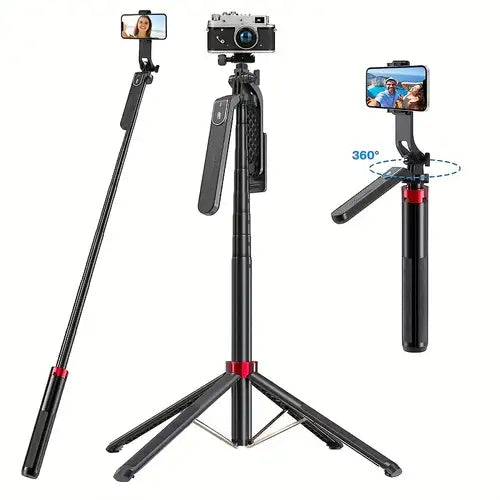 Monopod para camara y Smartphone - Monopie hasta 170 cm con control