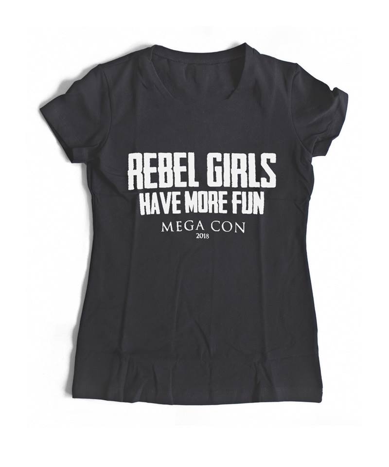 Blusa Rebel Girls - MegaCon