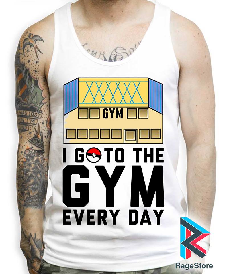 Camiseta Go to Gym - Pokemon